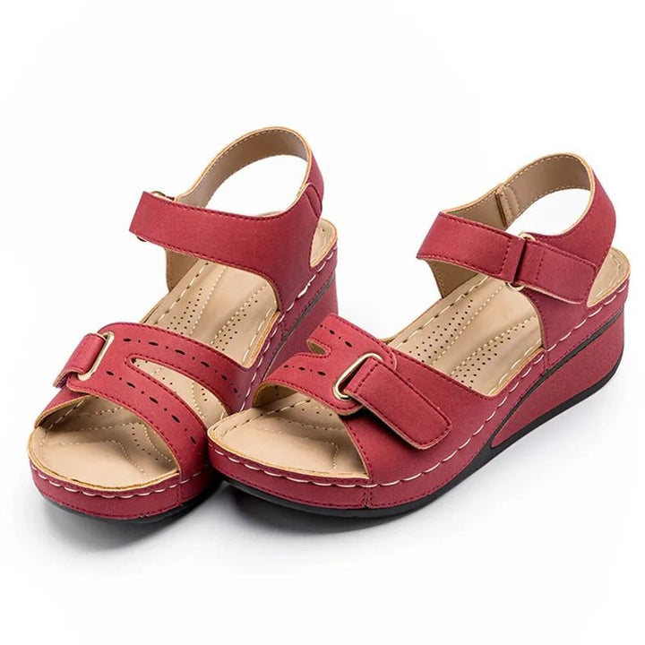 Phanie | Open Toe Orthopedic Sandals - Ciara & Fiona