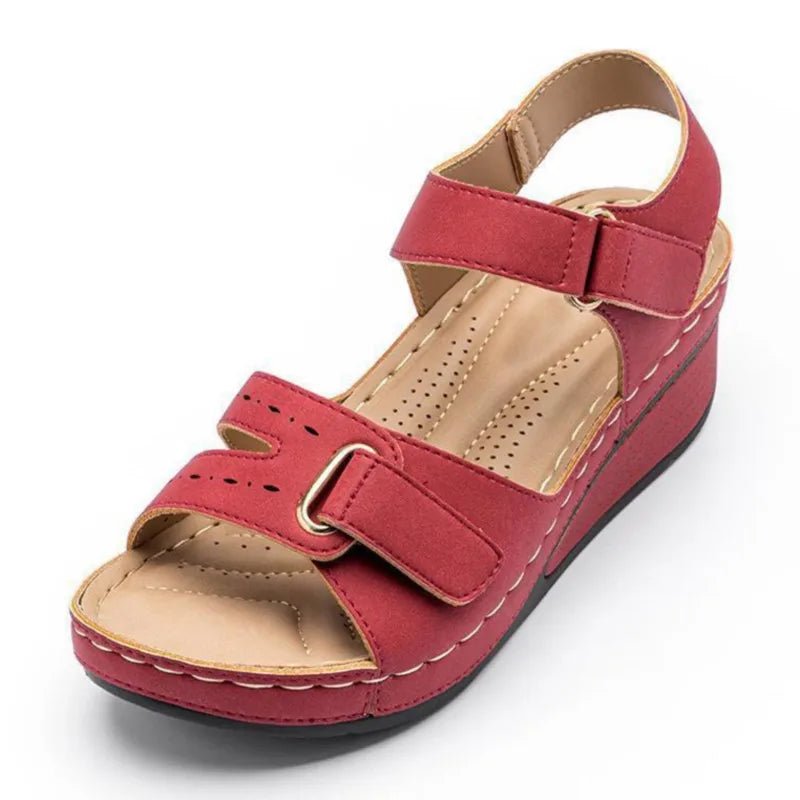 Phanie | Open Toe Orthopedic Sandals - Ciara & Fiona