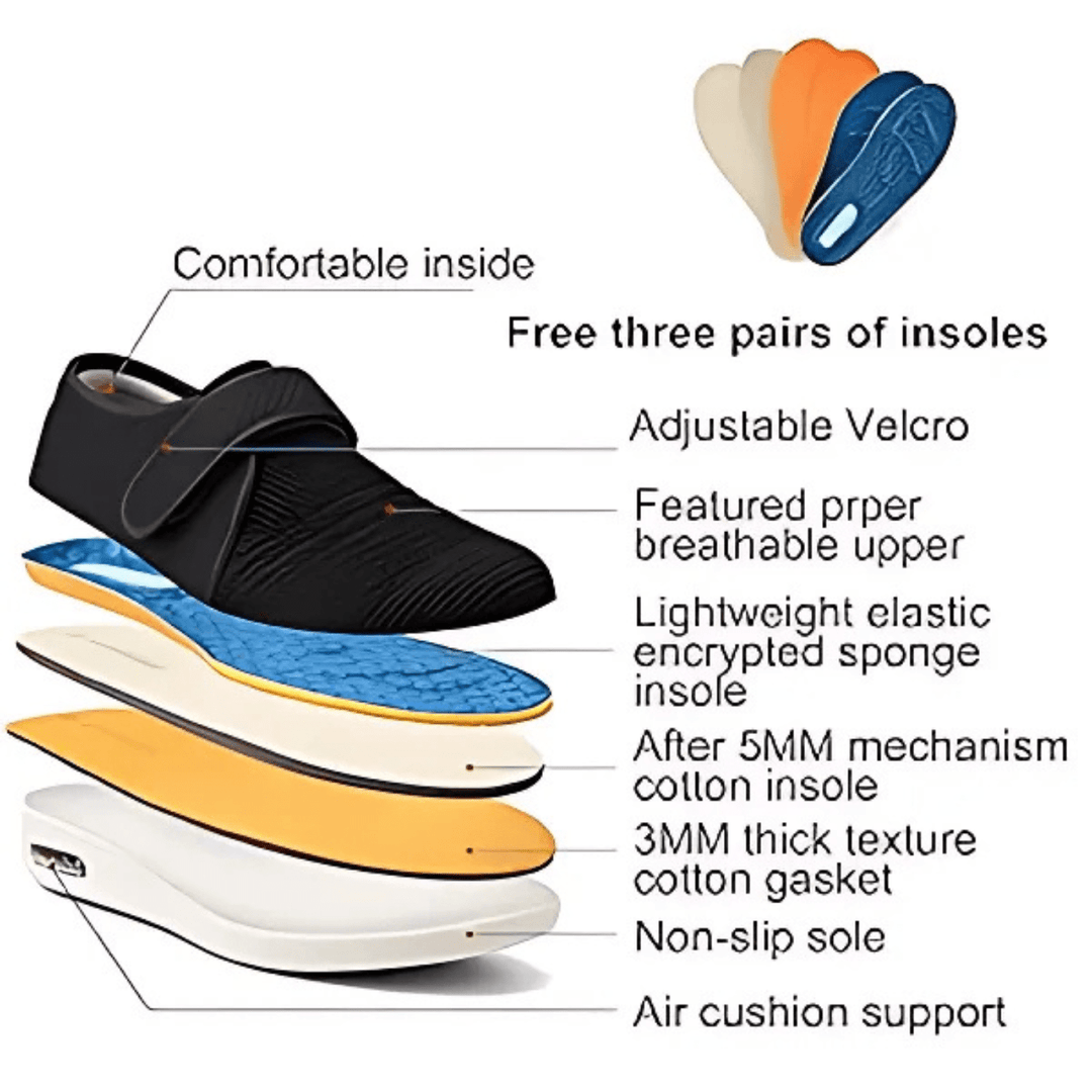 Pilar | Unisex Comfortable Shoes - Ciara & Fiona