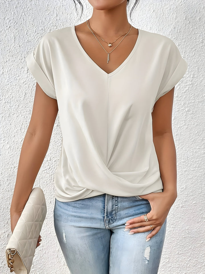 RAENA | Twist - Front Top with Chic Detail - Ciara & Fiona