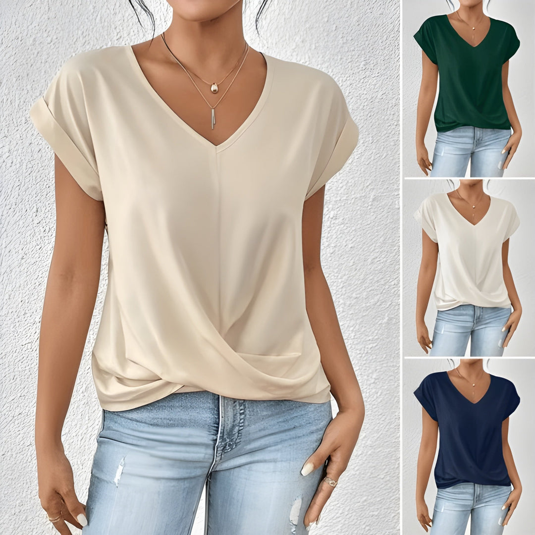 RAENA | Twist - Front Top with Chic Detail - Ciara & Fiona