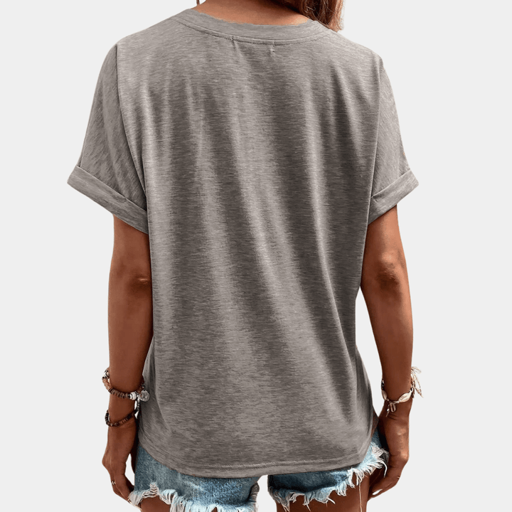 Reapi | Airy Summer V - Neck Top - Ciara & Fiona