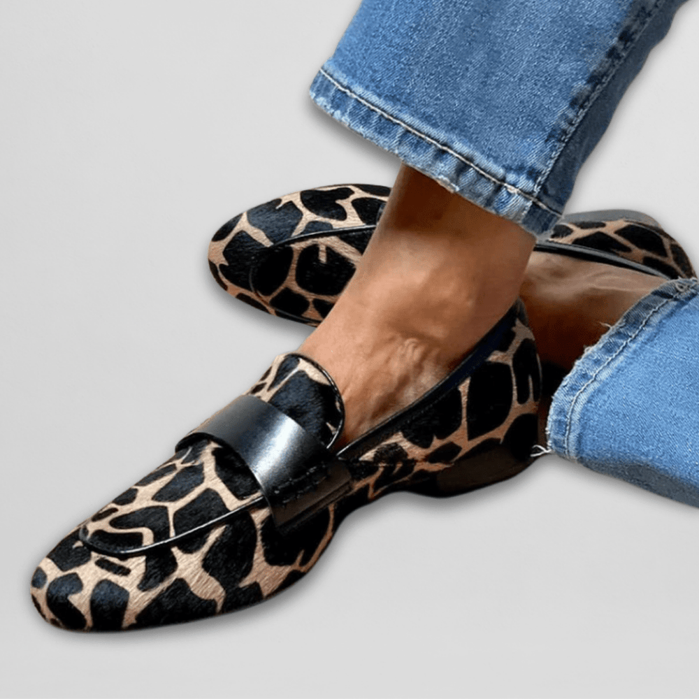 REINE | Animal - Print Loafers - Ciara & Fiona