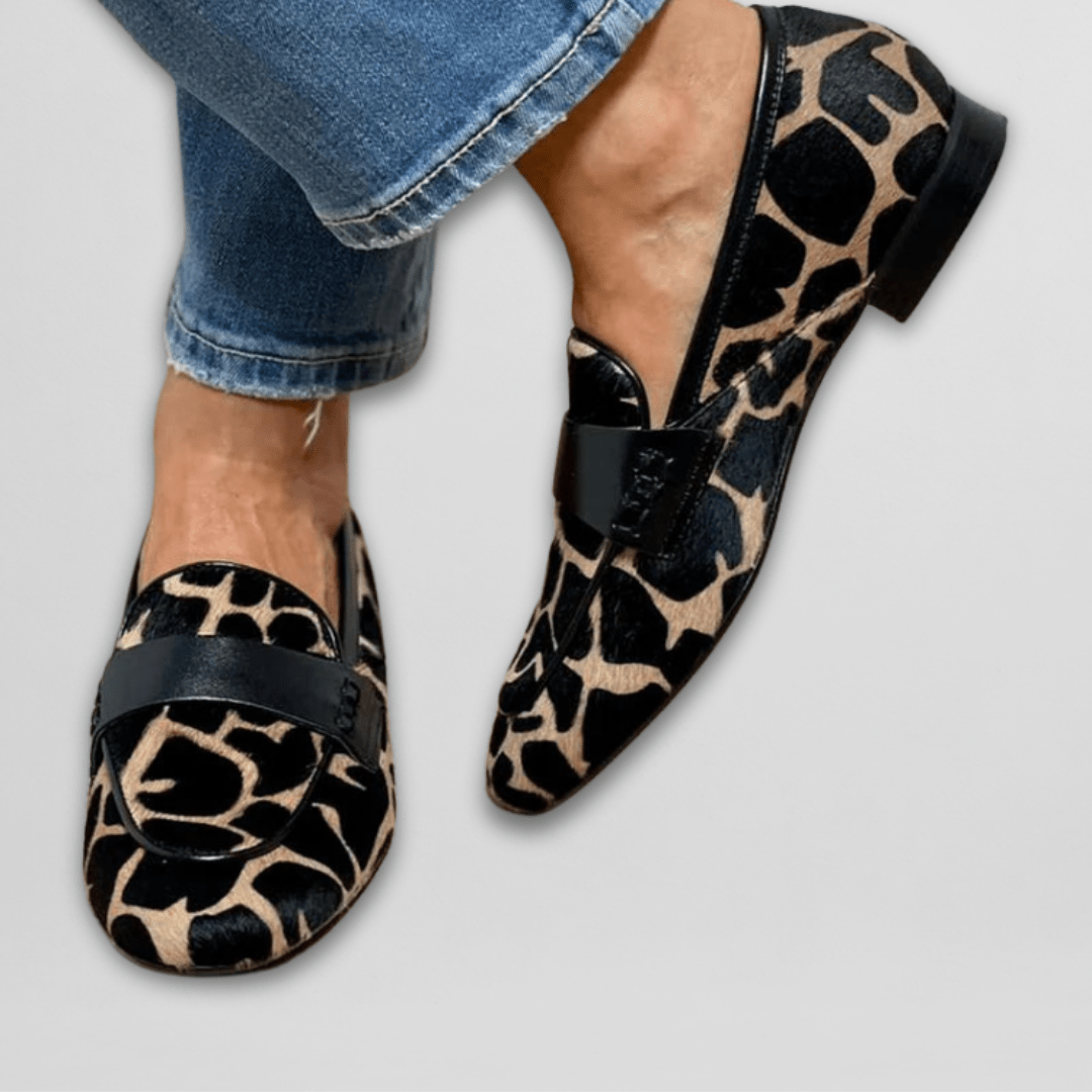 REINE | Animal - Print Loafers - Ciara & Fiona