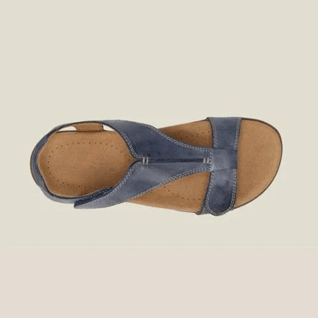 Rinah | Orthopedic Leather Sandal - Ciara & Fiona