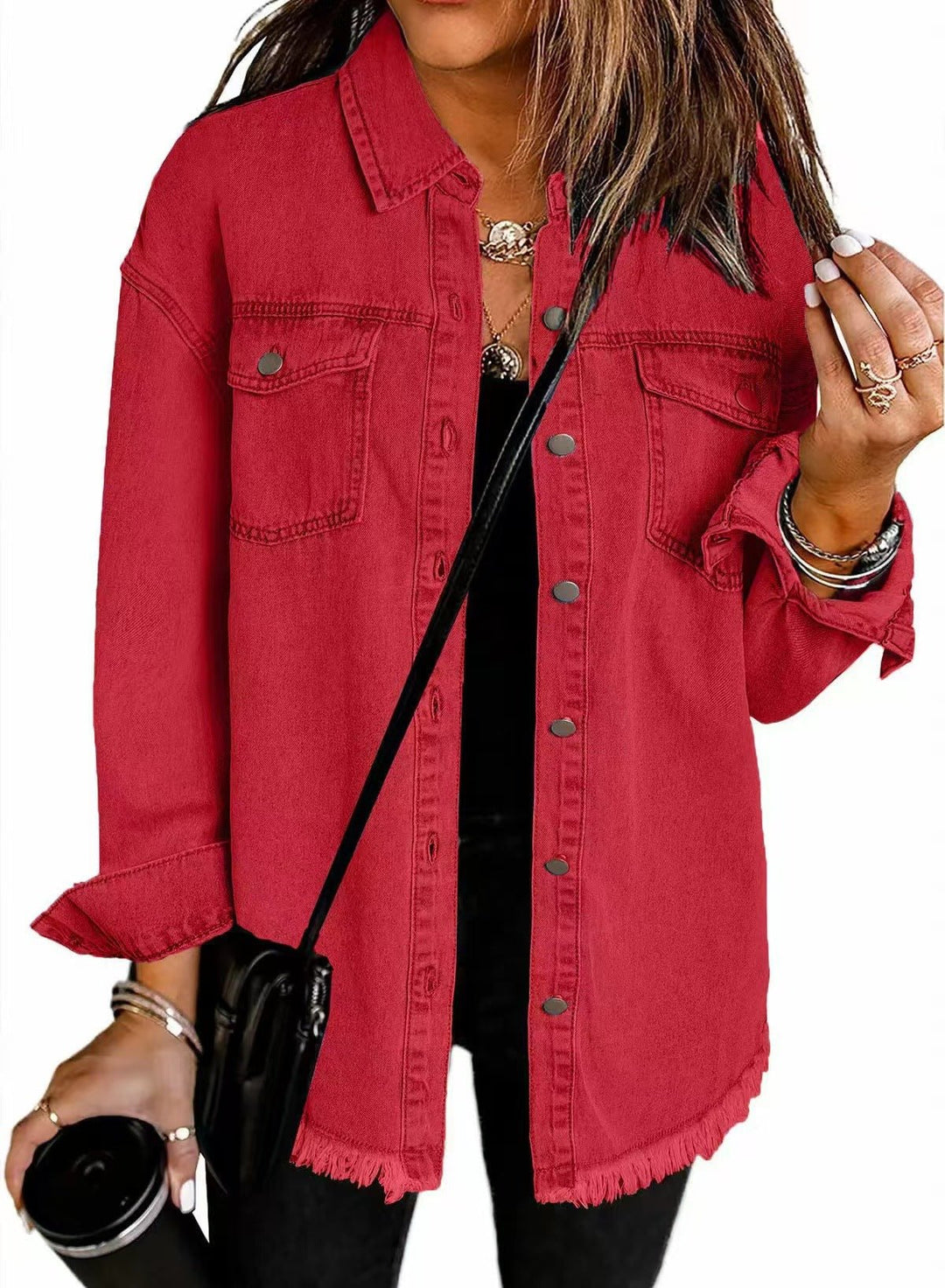 Roxanne | Classic Everyday Denim Jacket - Ciara & Fiona
