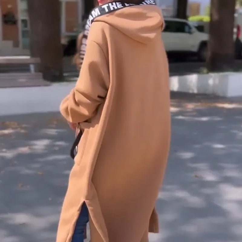 Samantha | Comfortable Oversized Hoodie Coat - Ciara & Fiona