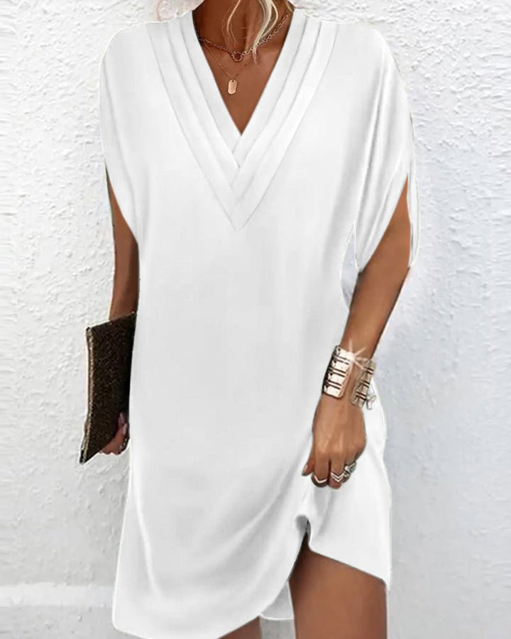 SERENA | Elegant Midi Dress with Feminine Fit - Ciara & Fiona