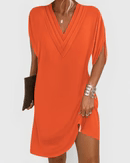 SERENA | Elegant Midi Dress with Feminine Fit - Ciara & Fiona