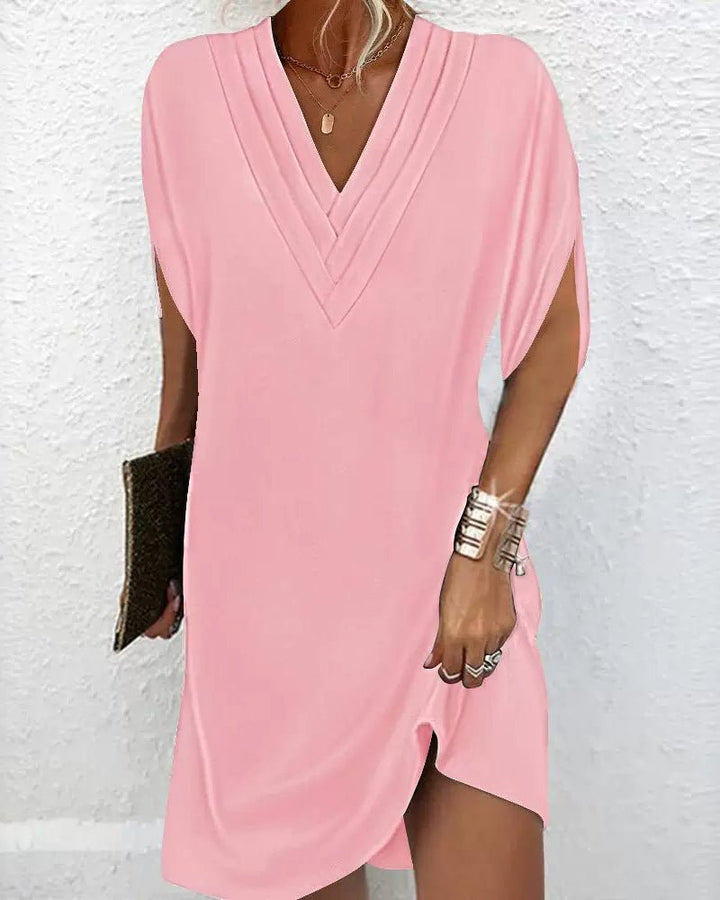 SERENA | Elegant Midi Dress with Feminine Fit - Ciara & Fiona