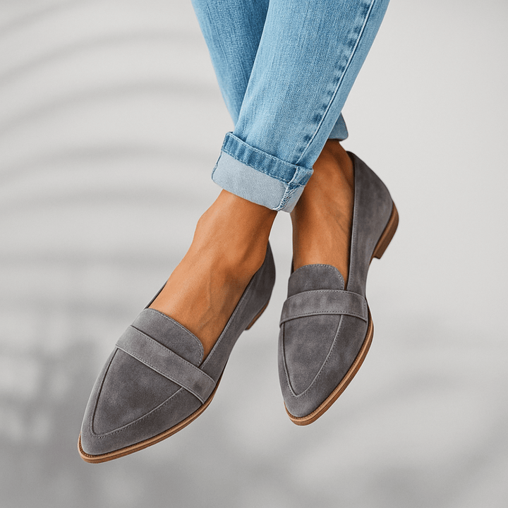 SERENIQUE | Elegant Pointed Flats - Ciara & Fiona