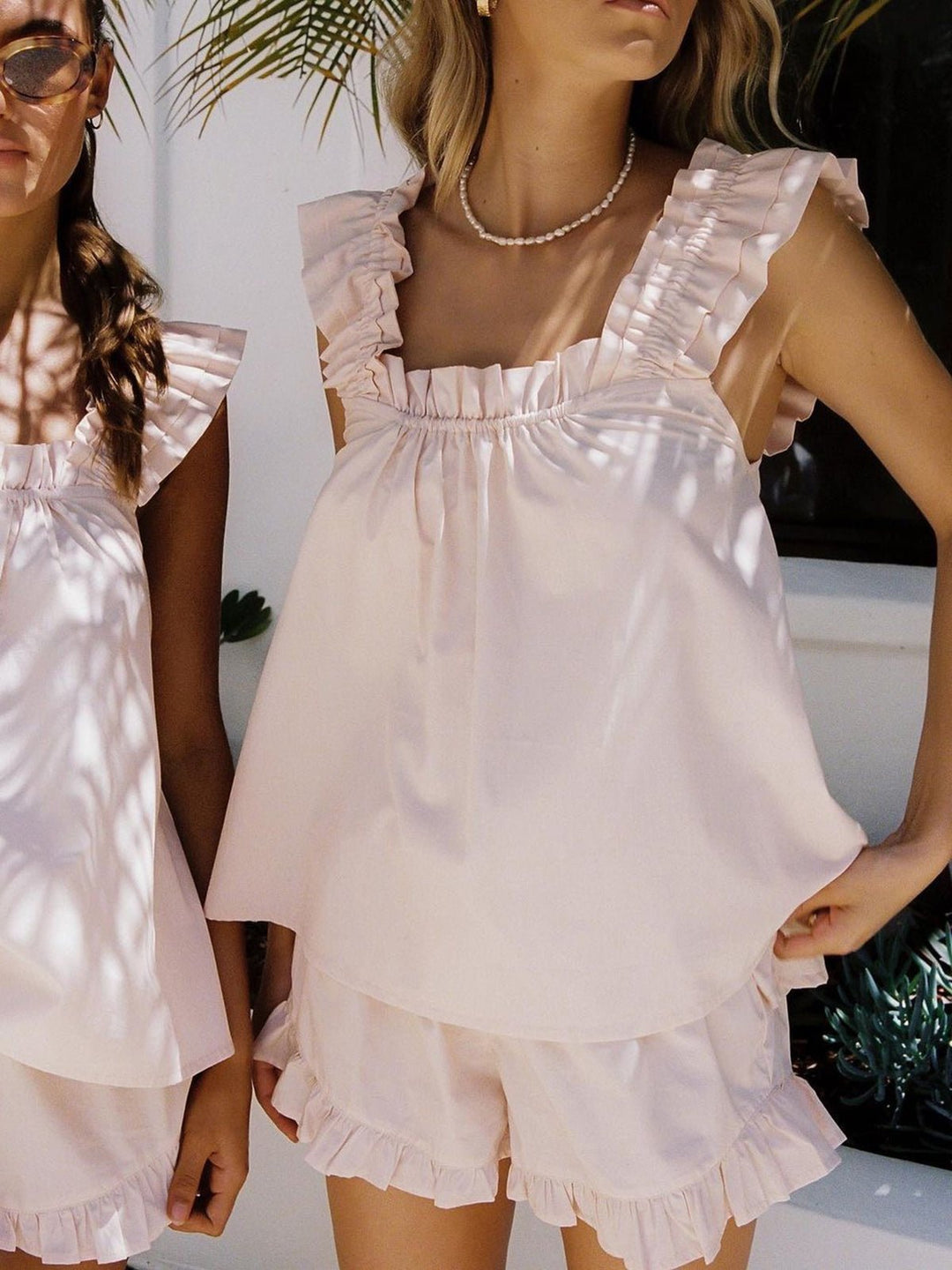Sofia | Ruffle Summer Lounge Set - Ciara & Fiona