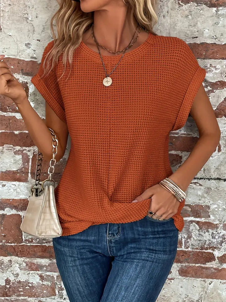 Samira | Round Neck T-Shirt