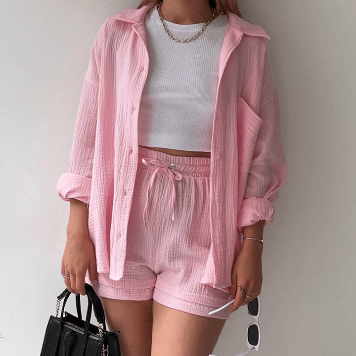 Sussie | Two - Piece Short Set for Women - Ciara & Fiona