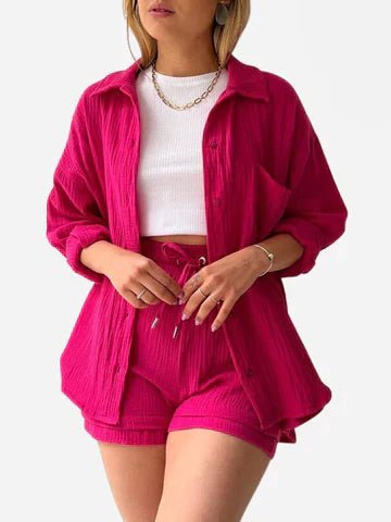 Sussie | Two - Piece Short Set for Women - Ciara & Fiona