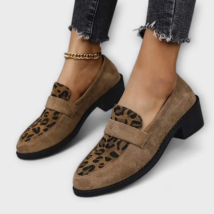 Tamara | Orthopaedic Leopard Print Heels - Ciara & Fiona