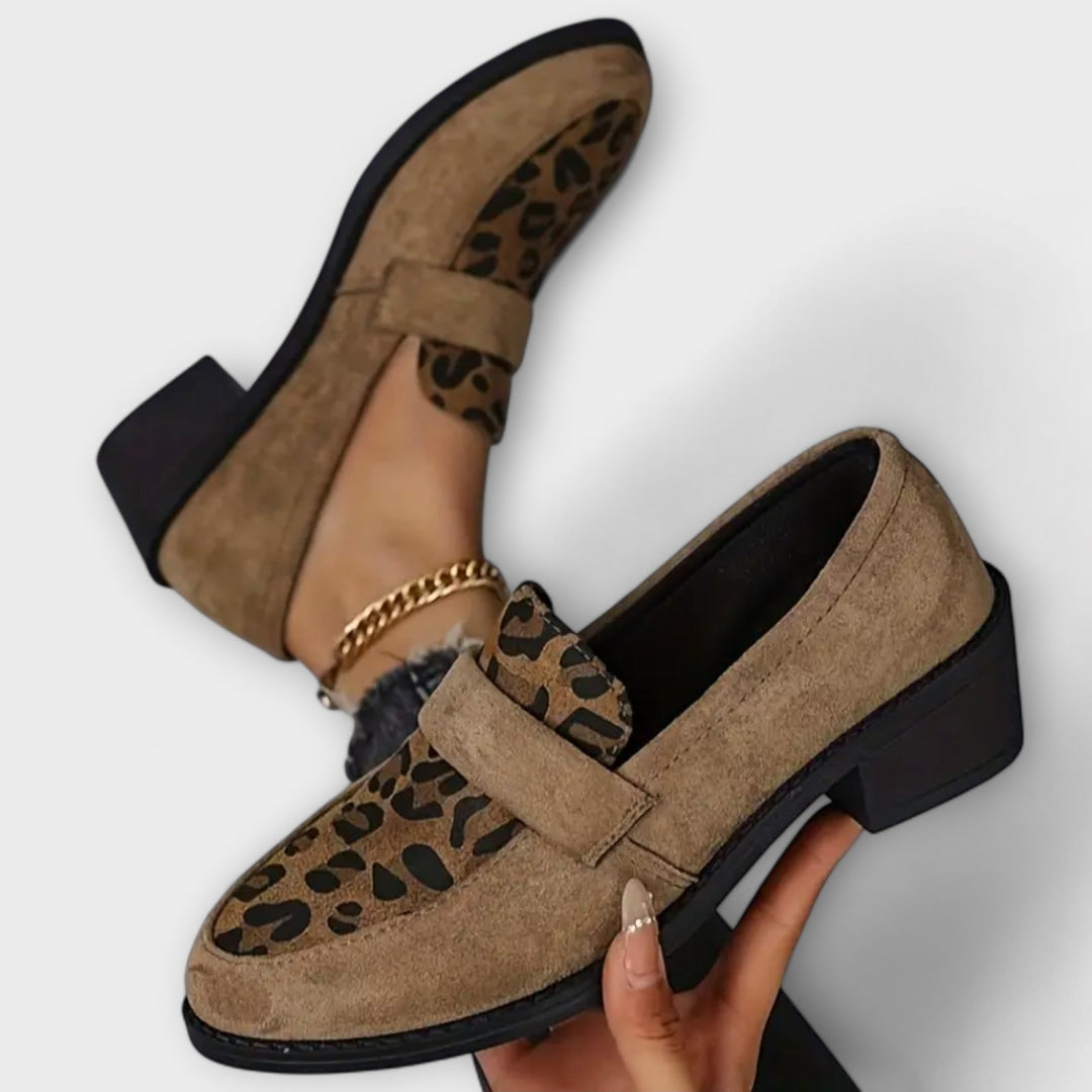 Tamara | Orthopaedic Leopard Print Heels - Ciara & Fiona