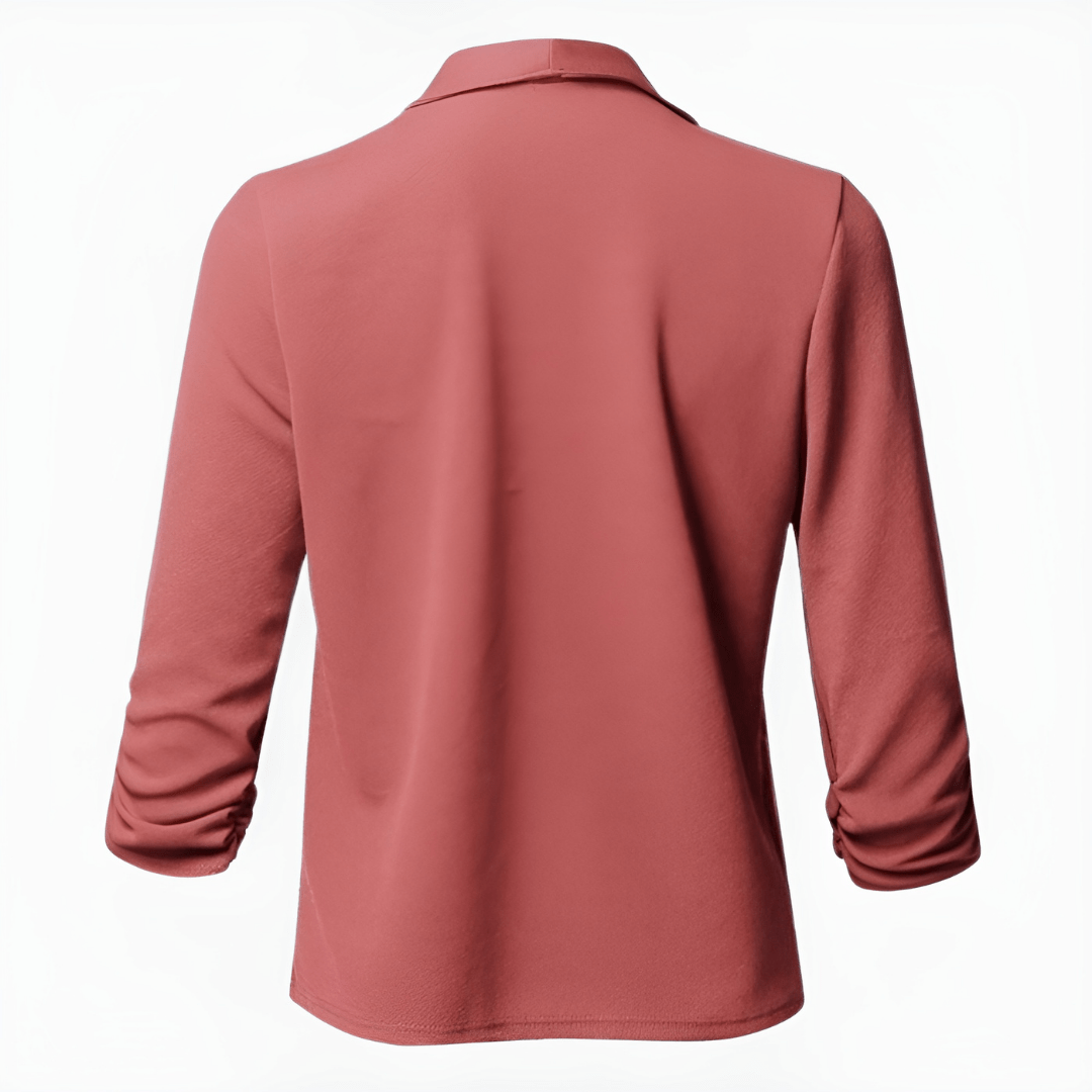 Tasia | Elegant Formal Long Sleeve Blazer - Ciara & Fiona