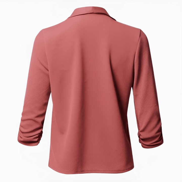 Tasia | Elegant Formal Long Sleeve Blazer - Ciara & Fiona