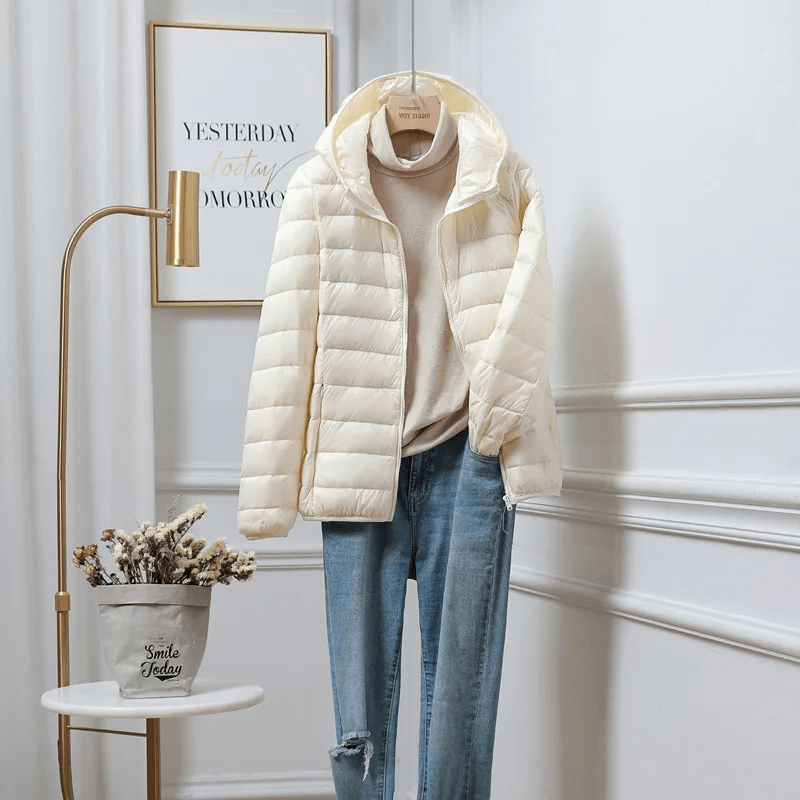Teresa | Hooded Puffer Jacket - Ciara & Fiona
