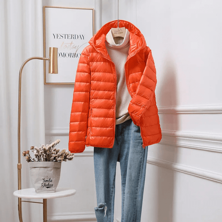 Teresa | Hooded Puffer Jacket - Ciara & Fiona