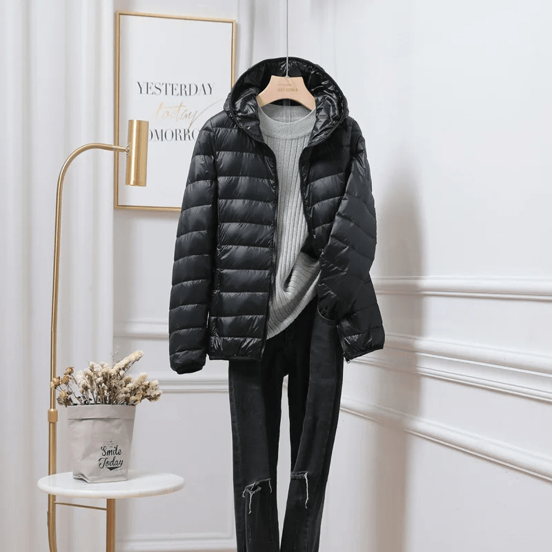Teresa | Hooded Puffer Jacket - Ciara & Fiona