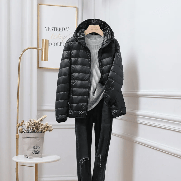 Teresa | Hooded Puffer Jacket - Ciara & Fiona