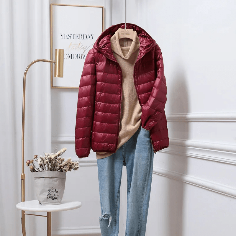 Teresa | Hooded Puffer Jacket - Ciara & Fiona