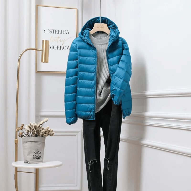 Teresa | Hooded Puffer Jacket - Ciara & Fiona
