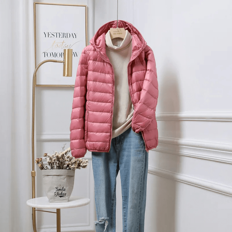 Teresa | Hooded Puffer Jacket - Ciara & Fiona