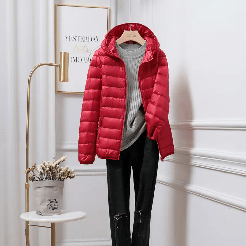Teresa | Hooded Puffer Jacket - Ciara & Fiona