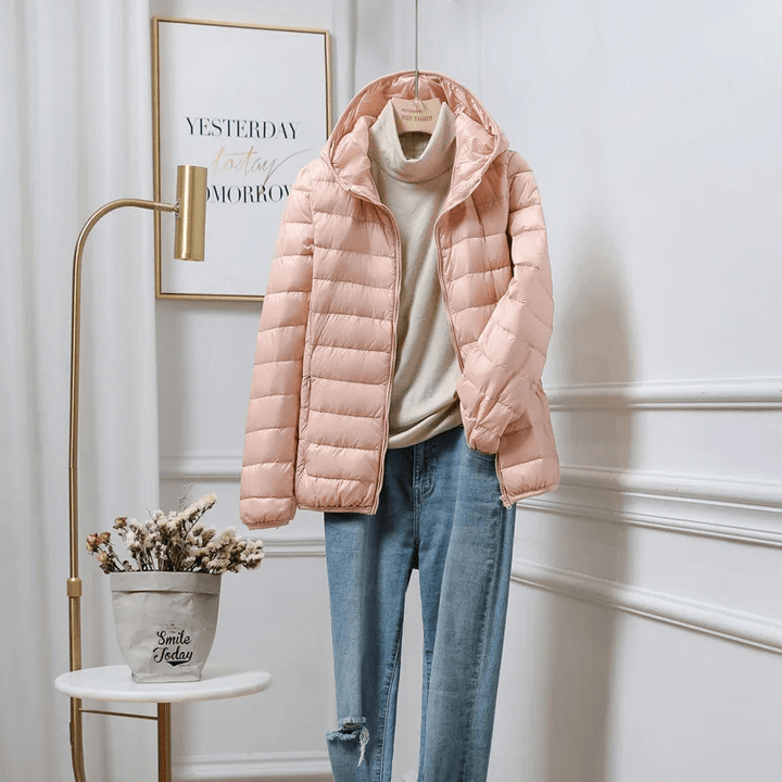 Teresa | Hooded Puffer Jacket - Ciara & Fiona