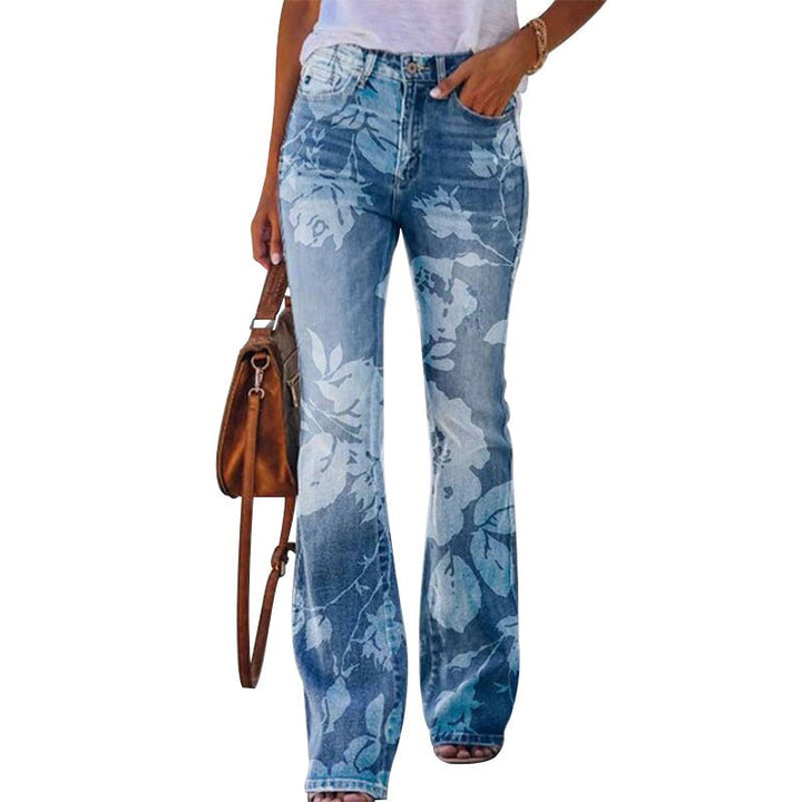 Tory | 4 - button Flare Jeans - Ciara & Fiona