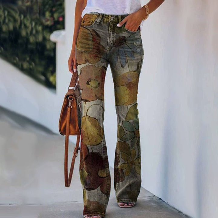 Tory | 4 - button Flare Jeans - Ciara & Fiona