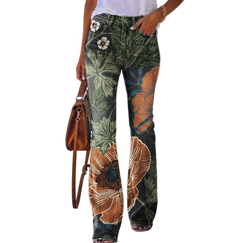 Tory | 4 - button Flare Jeans - Ciara & Fiona