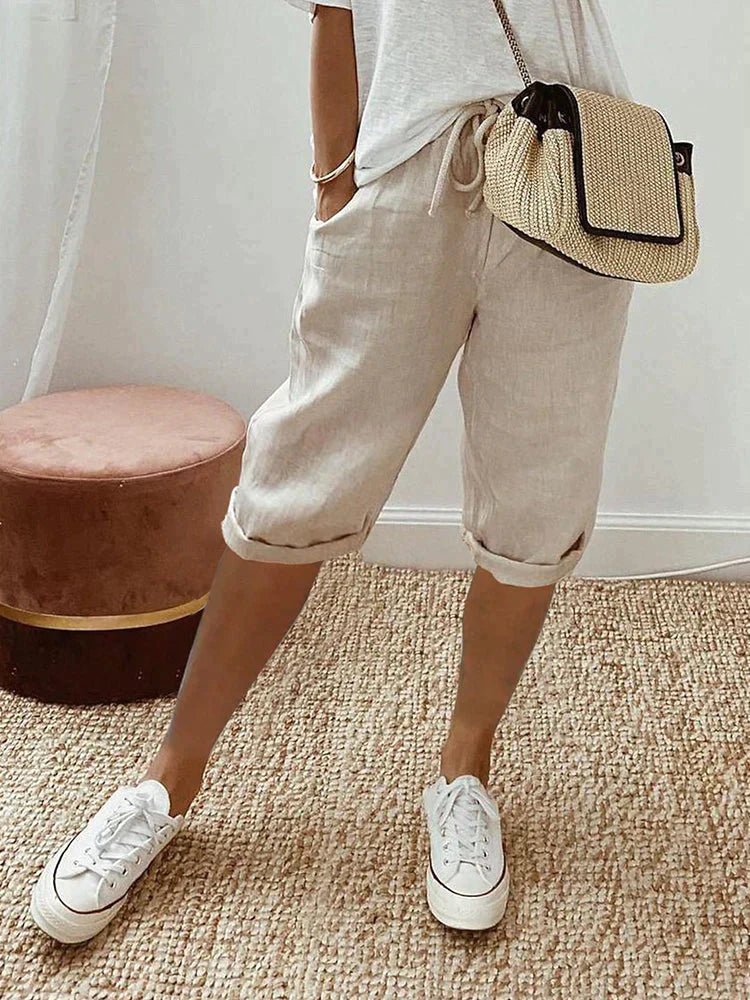 Ximena | Knee Length Shorts - Ciara & Fiona