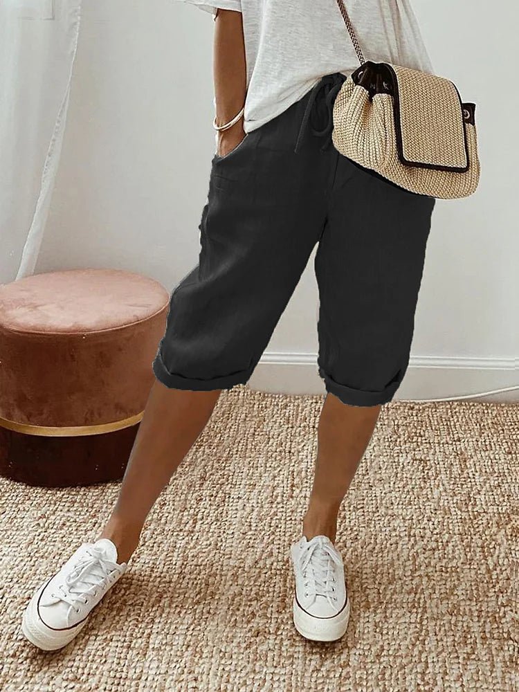 Ximena | Knee Length Shorts - Ciara & Fiona