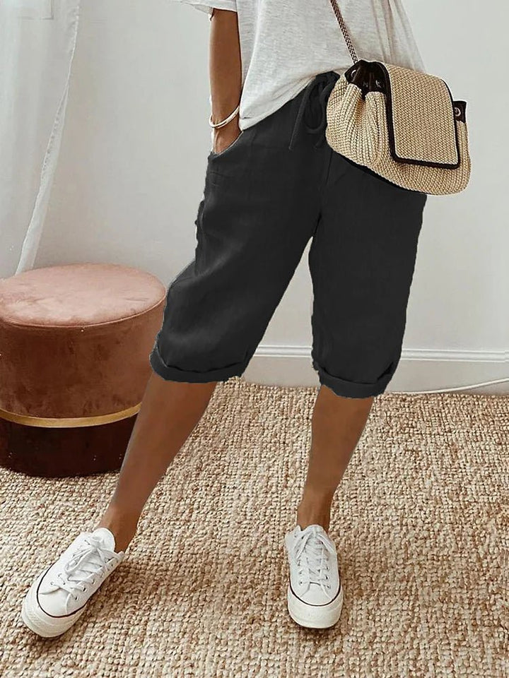 Ximena | Knee Length Shorts - Ciara & Fiona
