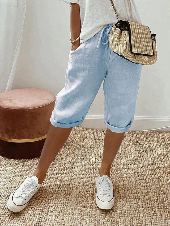 Ximena | Knee Length Shorts - Ciara & Fiona