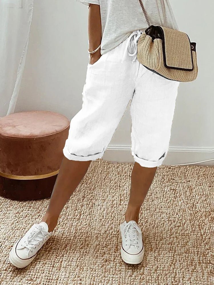 Ximena | Knee Length Shorts - Ciara & Fiona