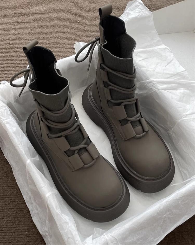 Zella | Chunky Winter Boots - Ciara & Fiona