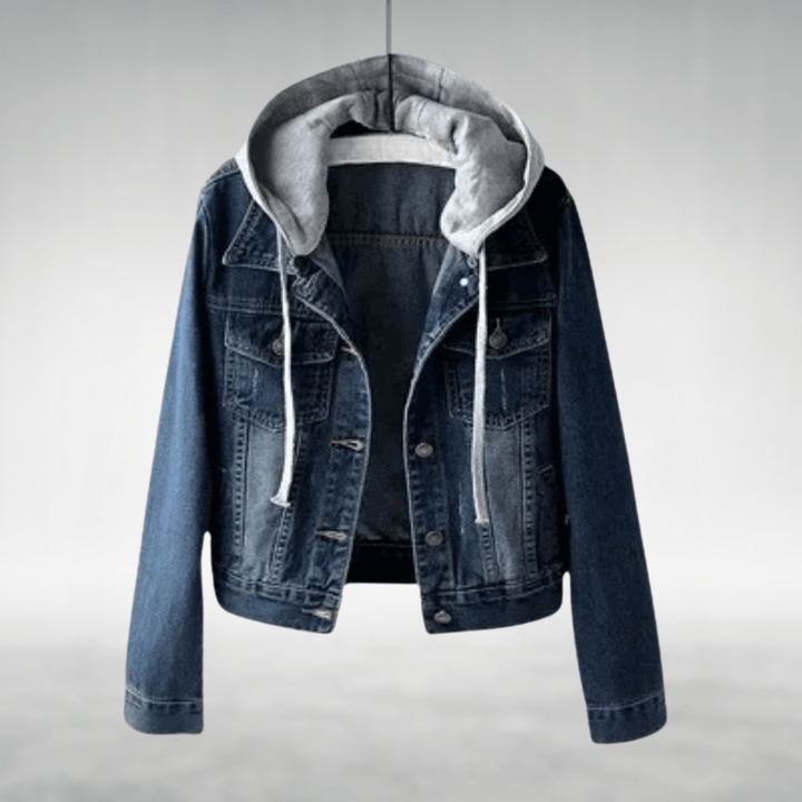 Zelle | Denim Hoodie - Ciara & Fiona